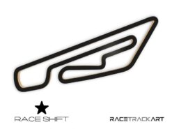 Race Shift Circuit Jules Tacheny Mettet Belgium 3D Track Art