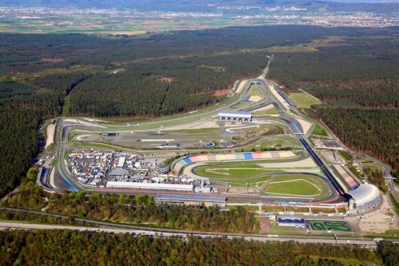 Hockenheimring Circuit 3d Race Track Art - Race Shift