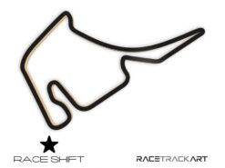 Race Shift Circuit Hockenheimring 3D Track Art