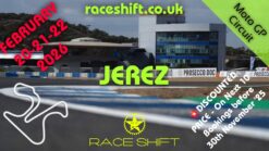 2026 JEREZ (Spain) 3 Day Weekend Event - DISCOUNTED PRICE*