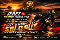 2026 JEREZ (Spain) 3 Day Weekend Event - NOW SOLD OUT
