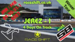 2027 JEREZ Part I (Spain) 4 Days On Track 'Weekend Event' - Online Bookings from 18th October