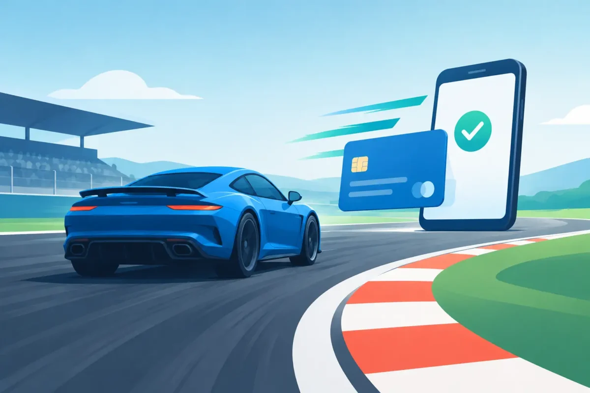 Track Day Payments That Keep You on the Pace
