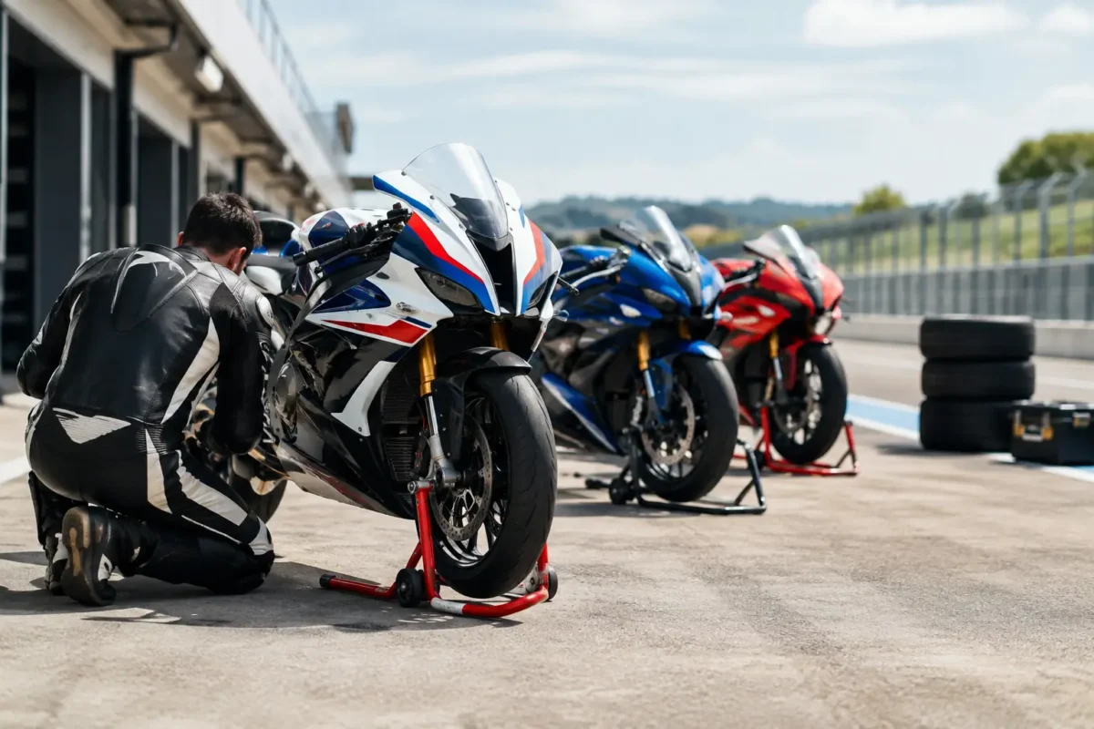 How to Arrange Bike Collection for a Track Day