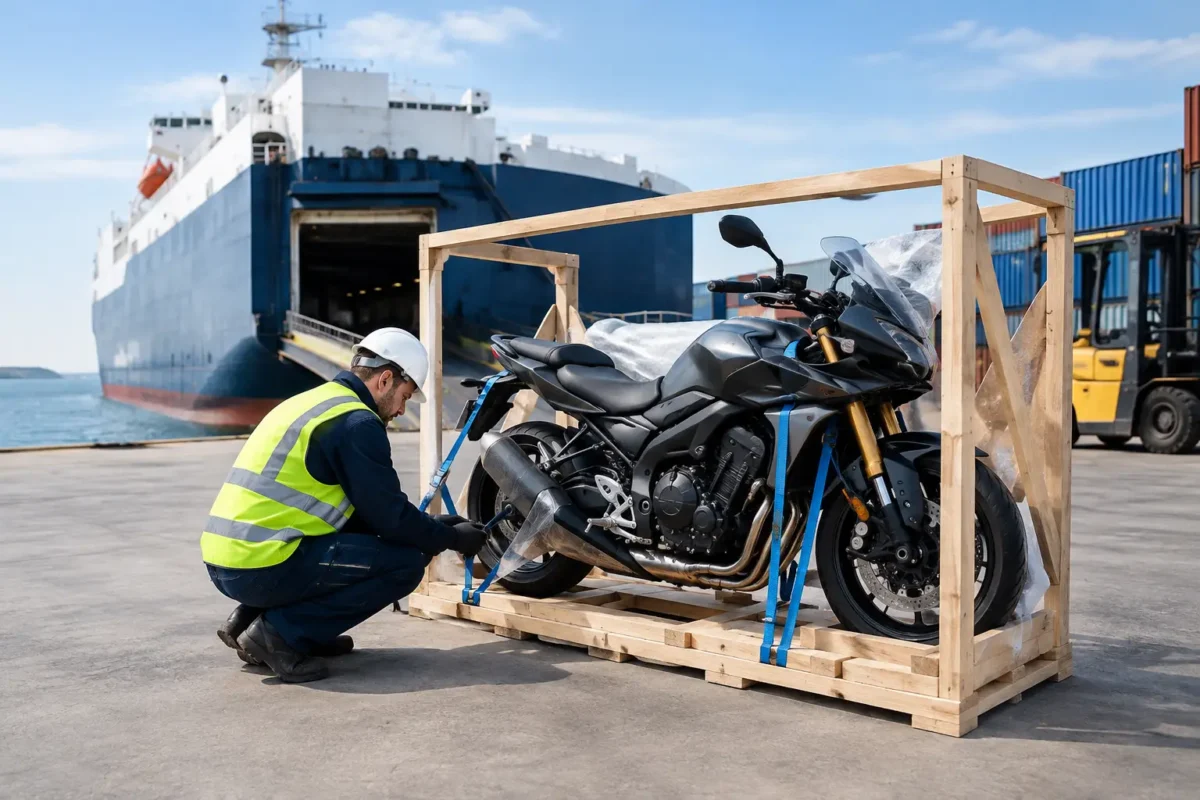 How to Ship a Motorcycle Overseas from the UK